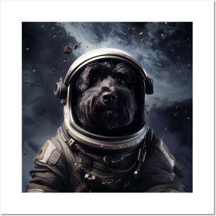 Astro Dog - Bouvier des Flandre Posters and Art